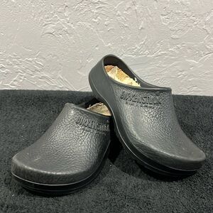 🔥🔥 BIRKENSTOCK Profi-Birki Black Slip-On Shoes Women Size 37 (US 6-6.5) - GUC
